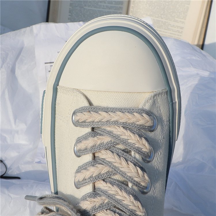 Womens Sneakers Ears of Wheat Platform Shoes