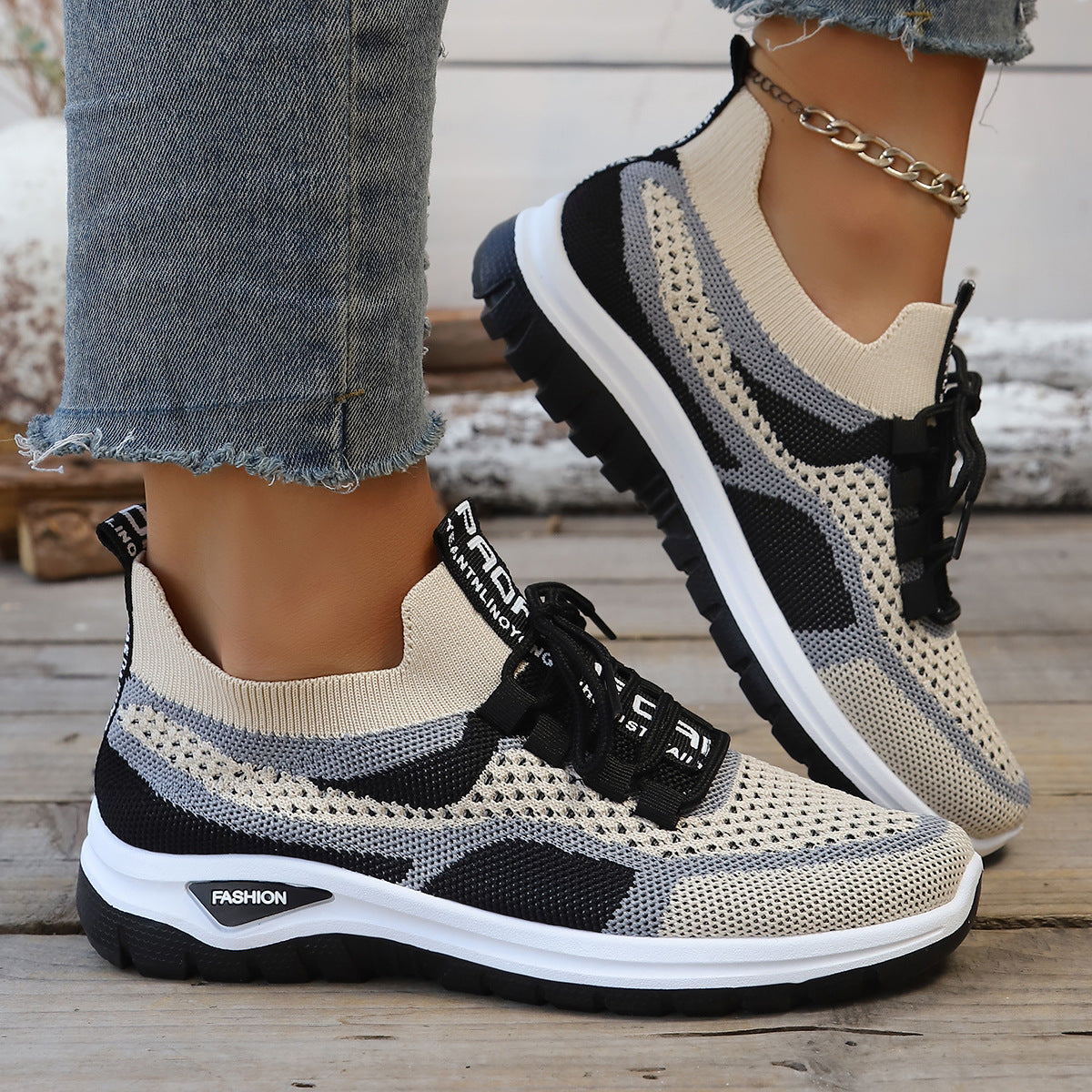 Women's Casual Sports Shoes Breathable Lightweight Soft Sole