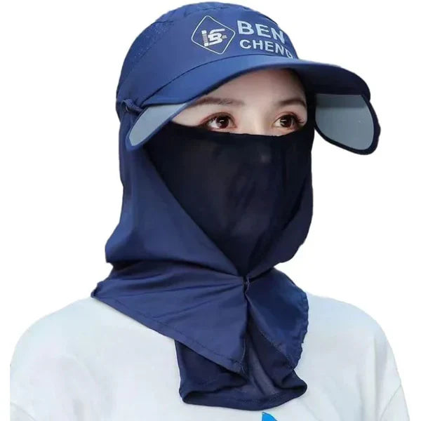 All-Terrain UV Shield Cap with Neck & Face Protection