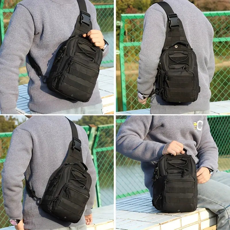 Tactical Sling Bag - Multifunctional Outdoor Sports Chest Pack