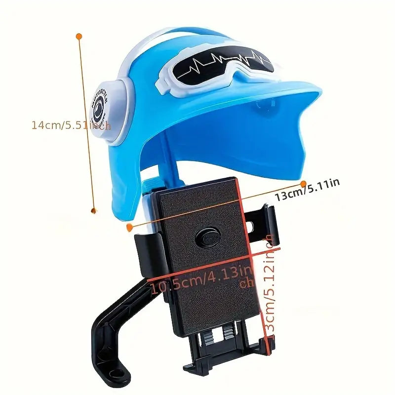 Adjustable Motorcycle Helmet Phone Holder