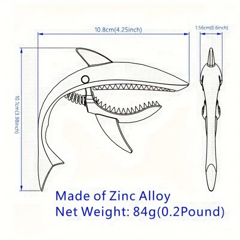 Fashionable And Unique Capo For Guitar, Made Of Zinc Alloy, Suitable For Acoustic And Electric Guitars