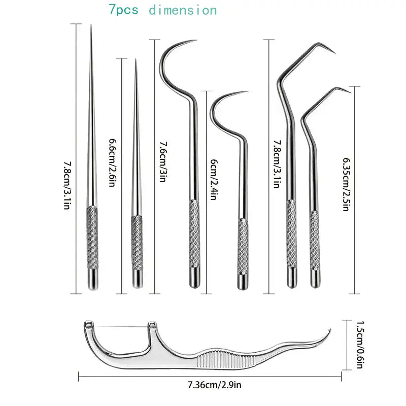 🌿✨ Stainless Steel Dental Floss Set ✨🌿 The Last Floss You’ll Ever Need!
