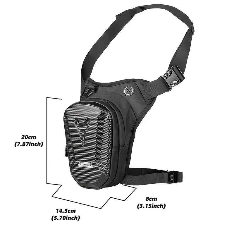 Adjustable EVA Motorcycle Leg Bag with Zipper Closure
