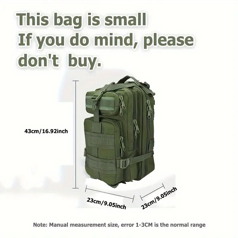 YAKEDA 26L Dual-Compartment Backpack