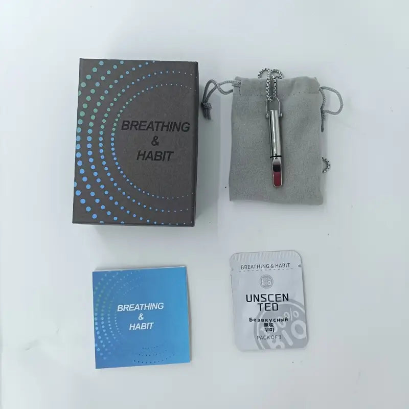 Titanium Steel Core Necklace - Built-In Core Meditation Tool for Anxiety & Calming Mind, Positive Thinking