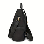 Women'S Anti-Theft Floral Embroidered Backpack