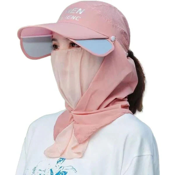 All-Terrain UV Shield Cap with Neck & Face Protection