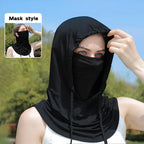 4-in-1 Summer Sun Protection Full Face Mask and Neck Gaiter
