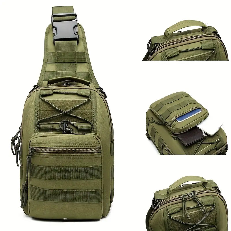 Tactical Sling Bag - Multifunctional Outdoor Sports Chest Pack
