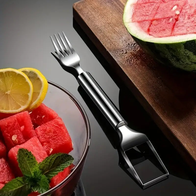 Double-Head Stainless Steel Watermelon Cutter