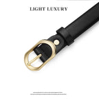 Trendy Casual Women's Jeans Belt Slim Versatile Fashion Cross-Border Ins Design