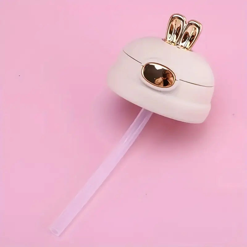 Fashionable Stainless Steel Water Cup with Portable Straw Strap