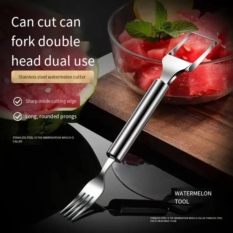 Double-Head Stainless Steel Watermelon Cutter