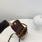 Women's Adjustable Crossbody Bag with Cute Cat Print