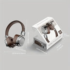 Vintage-Inspired Over-Ear Wireless Headset With Wireless 5.3 Chip