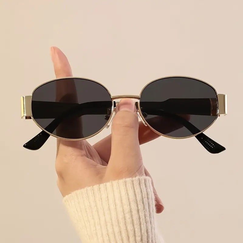 [HOT SALE ]Trendy Metal Sunglasses😎Buy two pairs of sunglasses only 799  ₹