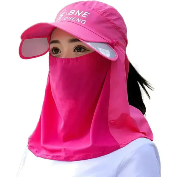 All-Terrain UV Shield Cap with Neck & Face Protection