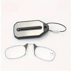 Compact & Stylish Clip-On Reading Case with Keychain