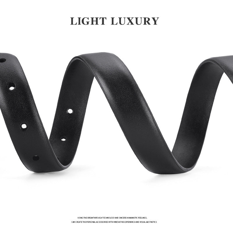 Trendy Casual Women's Jeans Belt Slim Versatile Fashion Cross-Border Ins Design