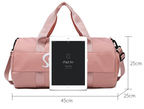 Stylish Portable Sports Gym Bag Large Capacity Duffle Travel Bag