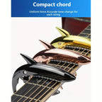Fashionable And Unique Capo For Guitar, Made Of Zinc Alloy, Suitable For Acoustic And Electric Guitars