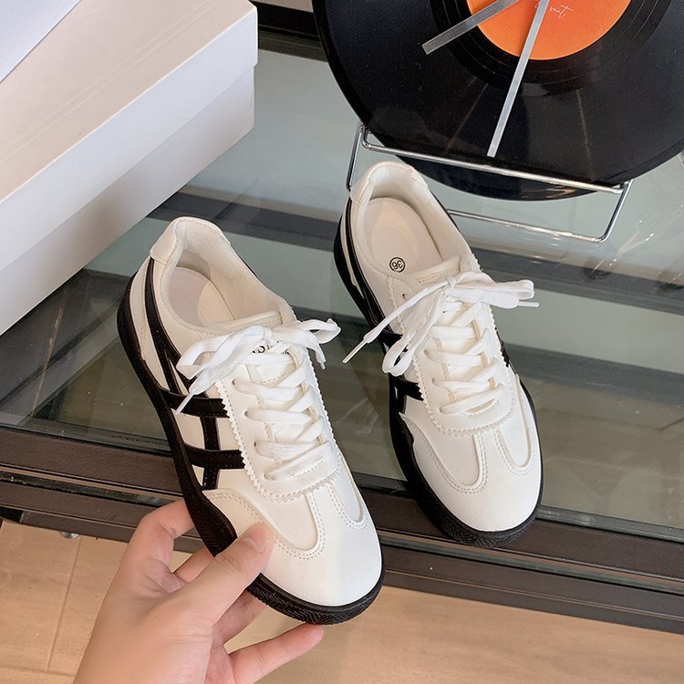 Women's White Sneakers 2026 Spring  New Ladies Causal Flats