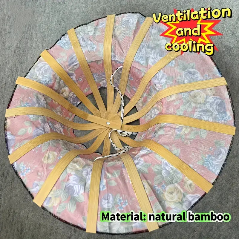 1 Pack Dual-Use Sunscreen Hat & Fan for Women - Foldable Protection Summer Travel Hat