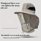 Men's and Women's outdoor mosquito net cap