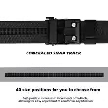 EDC Nylon Ratchet Belt Wide Double-layer Reinforced Automatic Buckle