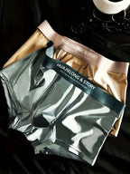 Men’s Satin Mulberry Silk Boxer Briefs