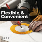 Adjustable Circle Drawing Ruler Tool