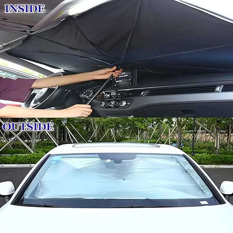 Foldable Car Windshield Sunshade, Protect Your Car From The Sun