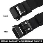 EDC Nylon Ratchet Belt Wide Double-layer Reinforced Automatic Buckle