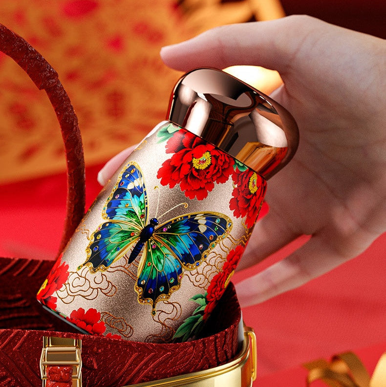 Smart Temperature Display Mushroom-Lid Insulated Bottle