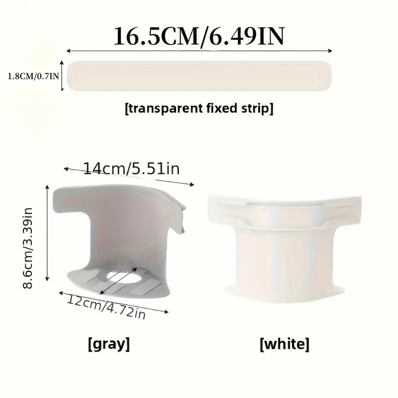 4pcs Gray Fitted Sheet Clips & Straps - Durable PP Plastic Corner Grips to Secure Mattress Fit