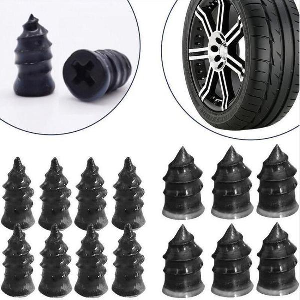 DETACHI 70 Pcs Car Tire Repair Nails Tyre Repair Rubber Capsule Kit