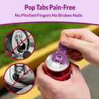 6pcs Colorful Beverage Can Opener Covers