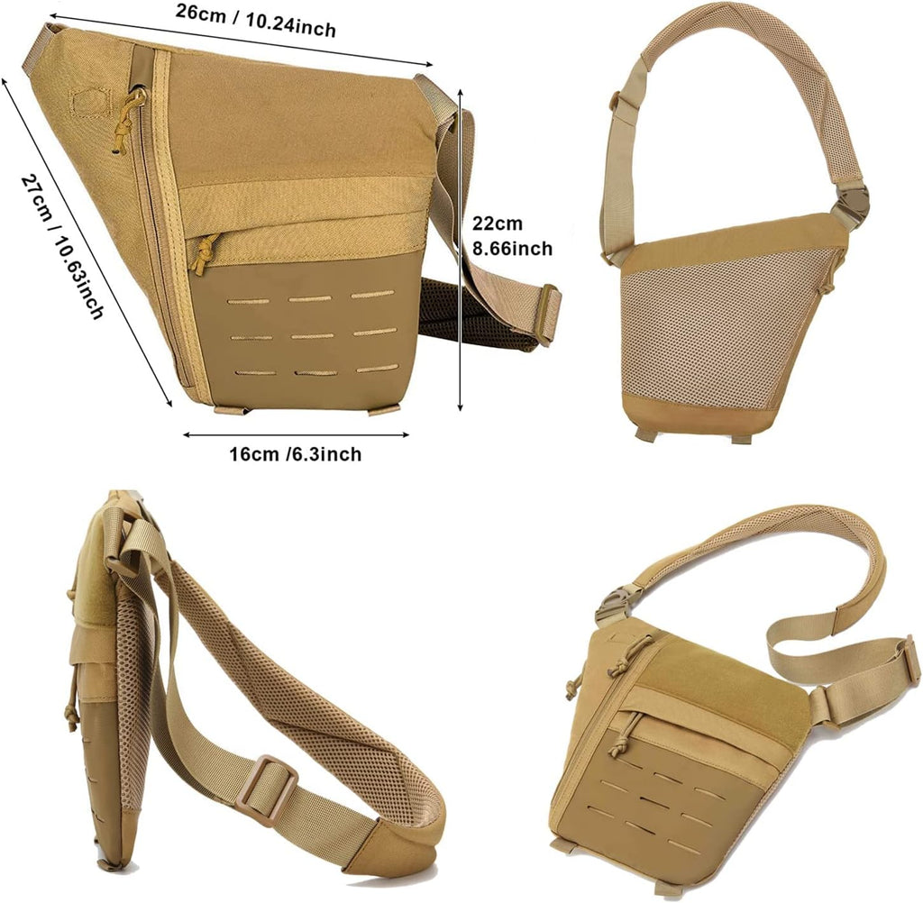 Concealed Tactical Crossbody Sling Bag
