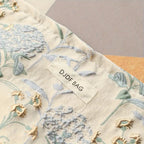 Floral Toiletry Bag for Travel - Lightweight, Portable Makeup Pouch with Zipper Closure