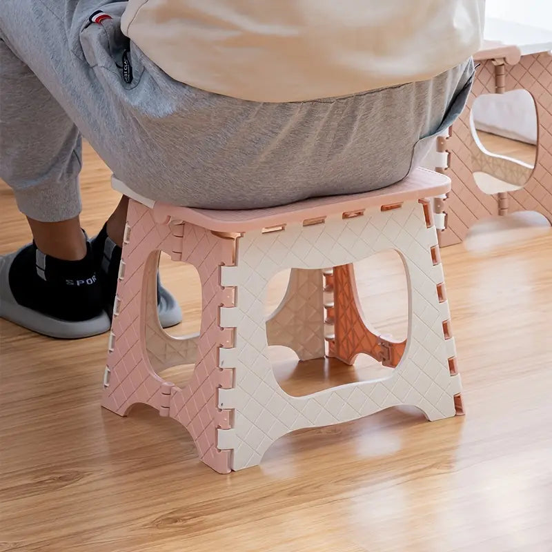 Thickened Plastic Folding Stool