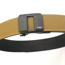 EDC Nylon Ratchet Belt Wide Double-layer Reinforced Automatic Buckle