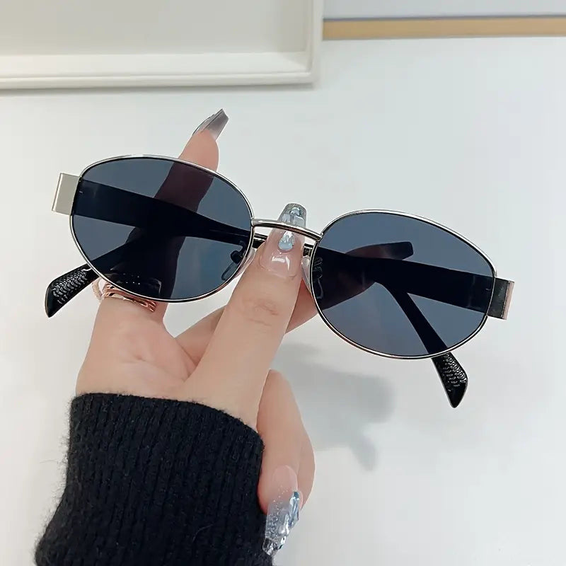 [HOT SALE ]Trendy Metal Sunglasses😎Buy two pairs of sunglasses only 799  ₹