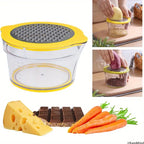 1pc Stainless Steel Corn Peeler & Stripper with Built-In Grater and Safety Handle