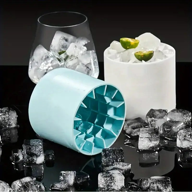 Silicone ice cube mold, easy to use and durable, suitable for making ice cubes