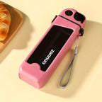 1pc 350ml/11.83oz Plastic Leakproof Square Water Cup