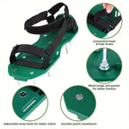 Heavy-Duty Lawn Aerator Shoes with Hook-and-Loop Straps