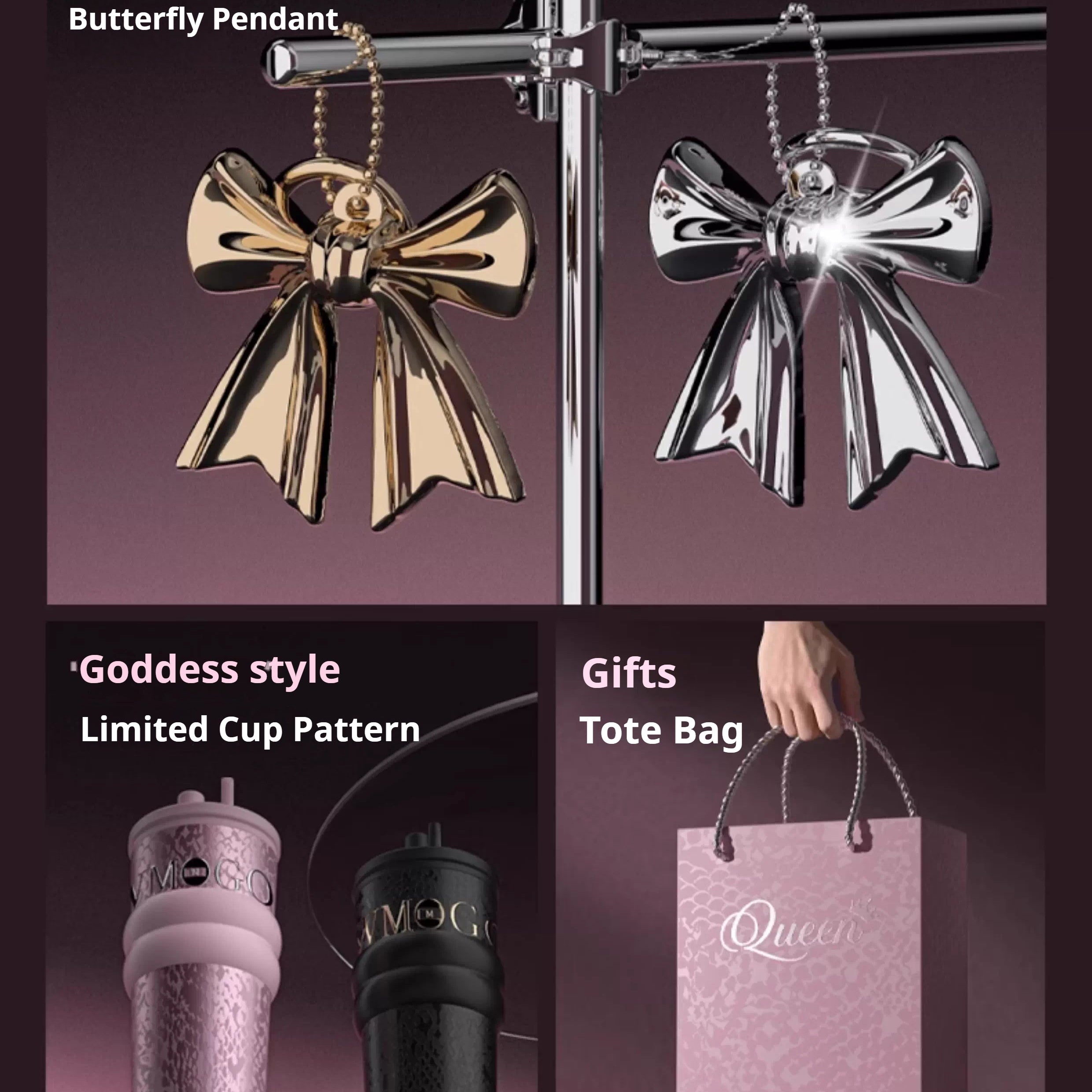 Light Luxury Premium Insulated Straw Water bottle