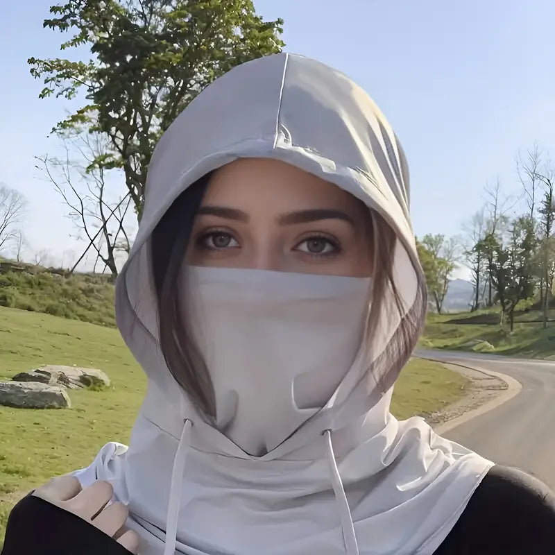 4-in-1 Summer Sun Protection Full Face Mask and Neck Gaiter