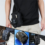 Men's Tactical Belt Bag with Adjustable & Detachable Strap